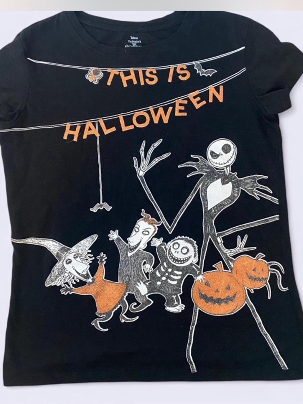 Disney Tim Burton The Nightmare Before Christmas 'This Is Halloween' Tshirt